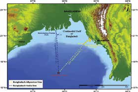 সমুদ্র সীমা নিয়ে ভারতের চিঠির বিপক্ষে জাতিসংঘে আপত্তি তুলেছে বাংলাদেশ