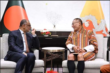 ভুটানের প্রধানমন্ত্রীর সাথে বাণিজ্য