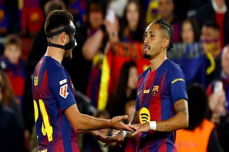 টানা জয়ের মধ্যে দুই গোলে বার্সেলোনার জয়