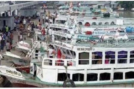 বরিশালের অভ্যন্তরীণ রুটে লঞ্চ