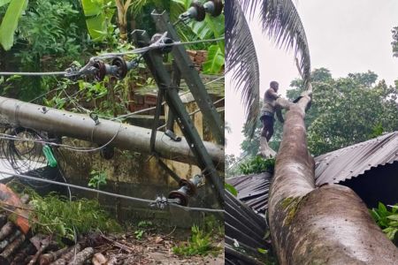 ণ্ডভণ্ড শতাধিক ঘরবাড়ি