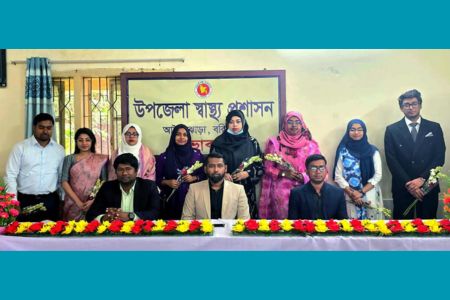 আগৈলঝাড়ায় ৫০ শয্যা স্বাস্থ্য কমপ্লেক্সে নতুন ৮জান চিকিৎসকের যোগদান