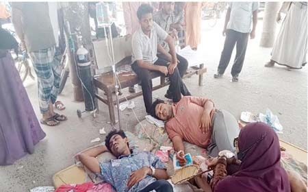 বরিশালে অব্যাহত ব্লকেড কর্মসূচী
