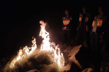 বরিশালে কারেন্ট জাল ও মাছ সহ আটক ৩০