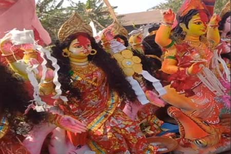 শ্যামনগরে পুণ্যস্নান