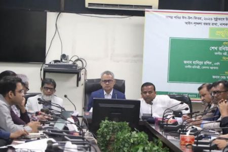 ঈদে নিরাপদ রেলযাত্রা নিশ্চিত করতে রেলভবনে প্রস্তুতিমূলক সভা অনুষ্ঠিত