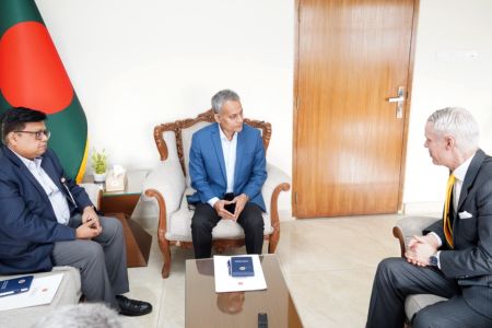 বাংলাদেশ–সুইজারল্যান্ড সম্পর্ক জোরদারে কাজ করার আশাবাদ: রাষ্ট্রদূতের সঙ্গে সৌজন্য সাক্ষাতে সড়ক ও সেতুমন্ত্রী