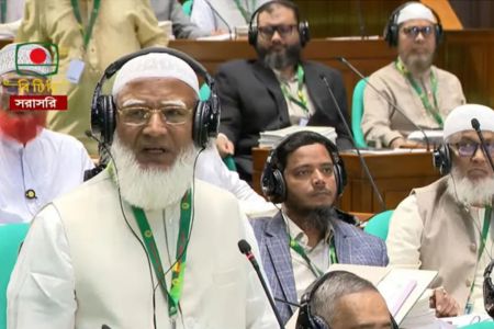 রাষ্ট্রপতির ৩ অপরাধে ভাষণ বর্জন করেছি - জামায়াত আমির