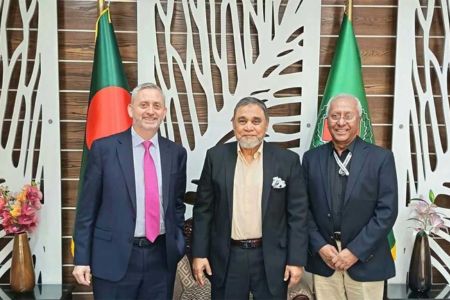 সিইসিকে ইইউ রাষ্ট্রদূতের অভিনন্দন, পাশে থাকার প্রতিশ্রুতি