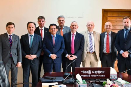 পররাষ্ট্রমন্ত্রীর সঙ্গে ইইউভুক্ত রাষ্ট্রদূতদের সাক্ষাৎ