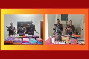 বেনাপোলে বিজিবি অভিযানে চোরাচালান পণ্য আটক 