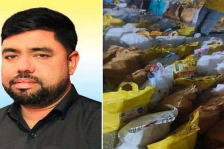 বেনাপোল পৌরসভার ৫ নং ওয়ার্ডে ৪০০ পরিবারের মাঝে ঈদ সামগ্রী উপহার দিয়েছেন যুবদল নেতা পিন্টু