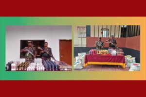 বেনাপোলে বিজিবির অভিযানে চোরাচালান পণ্য আটক