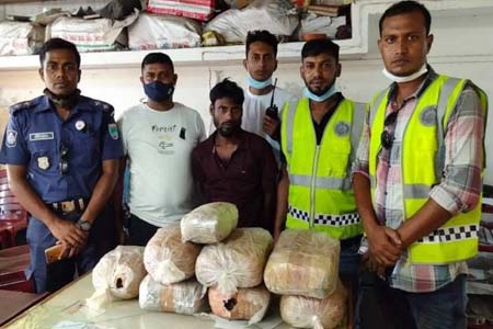 বেনাপোলে গাঁজাসহ ১ মাদক ব্যবসায়ী আটক
