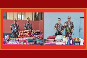 বেনাপোল সীমান্ত এলাকায় বিজিবি অভিযানে ভারতীয় চোরাচালান পণ্য আটক 
