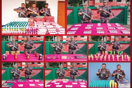 ভারতীয় সামগ্রী আটক