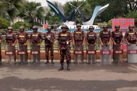 বাংলা নববর্ষ উদযাপন ঘিরে নিরাপত্তা রক্ষায় ঢাকায় ২০ প্লাটুন বিজিবি মোতায়েন