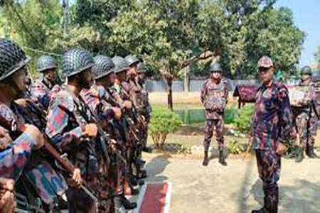 মিয়ানমার সীমান্ত পরিদর্শন