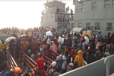 ভাসানচর পৌঁছালো আরও ৩৫৬ রোহিঙ্গা
