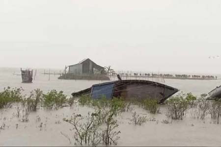 অর্ধশতাধিক নিম্নাঞ্চল প্লাবিত