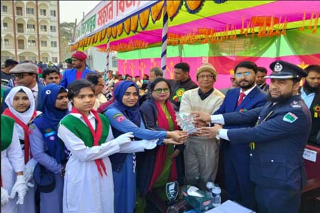 মাদারীপুরের ডাসারে নানা আয়োজনের মধ্য দিয়ে মহান বিজয় দিবস পালিত