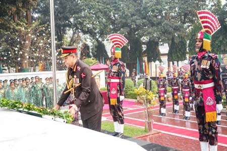 বিজিবিতে যথাযোগ্য মর্যাদায় মহান বিজয় দিবস উদ্‌যাপন