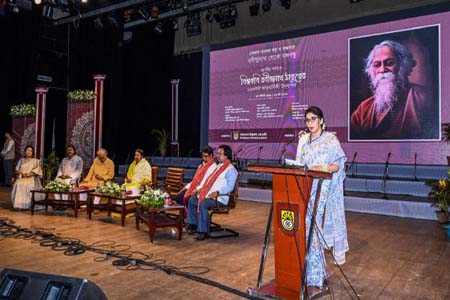 বিশ্বশান্তি ও মানবতার লক্ষ্যে কাজ করেছেন রবীন্দ্রনাথ ও বঙ্গবন্ধু -সংস্কৃতি প্রতিমন্ত্রী