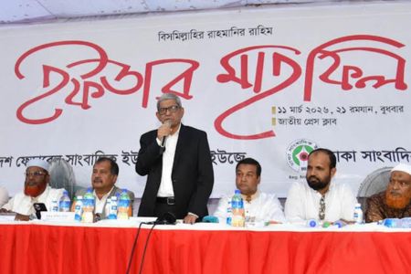 গণমাধ্যমের স্বাধীনতা রক্ষায় সবাইকে দায়িত্বশীল হওয়ার আহ্বান মির্জা ফখরুলের