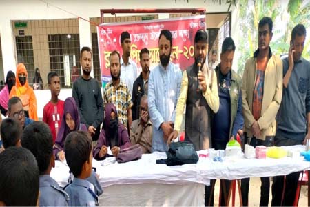 ঝিকরগাছায় সেবা সংগঠনের ব্লাড গ্রুপিং ক্যাম্পেইন