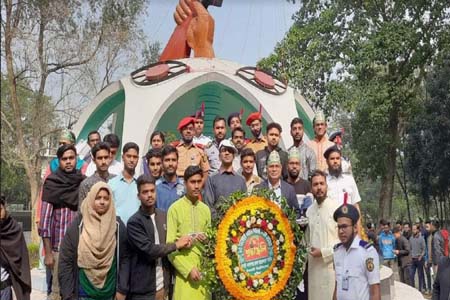 ইবি বিএনসিসির ক্যাডেট আন্ডার অফিসার হিসেবে পদোন্নতি জুবাইর