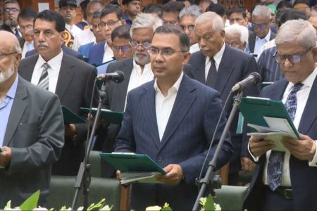 প্রথম ধাপে শপথ নিলেন বিএনপির এমপিরা