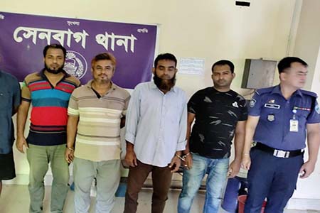 নোয়াখালীতে ৪ বিএনপি নেতা গ্রেপ্তার
