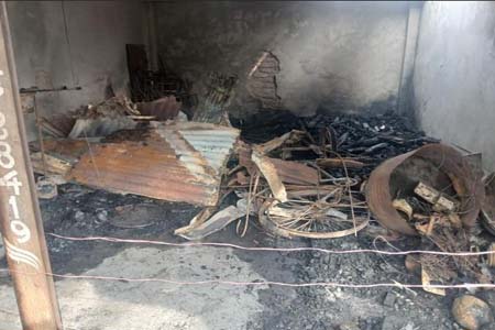 বিএনপির নির্বাচনী অফিসে অগ্নিসংযোগ