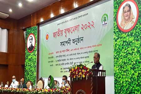 গাছ না কাটার আহ্বান বনমন্ত্রীর