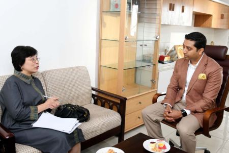 প্রাথমিক ও গণশিক্ষা প্রতিমন্ত্রীর সাথে থাইল্যান্ডের রাষ্ট্রদূতের সাক্ষাৎ