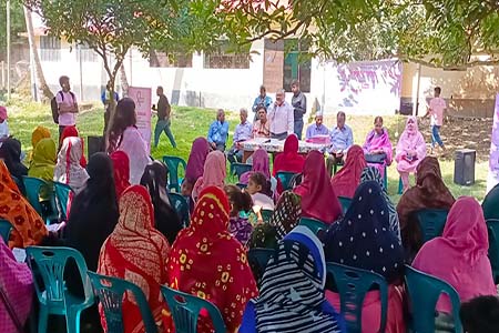 গোলাপি সড়ক শোভাযাত্রা ও সেমিনার