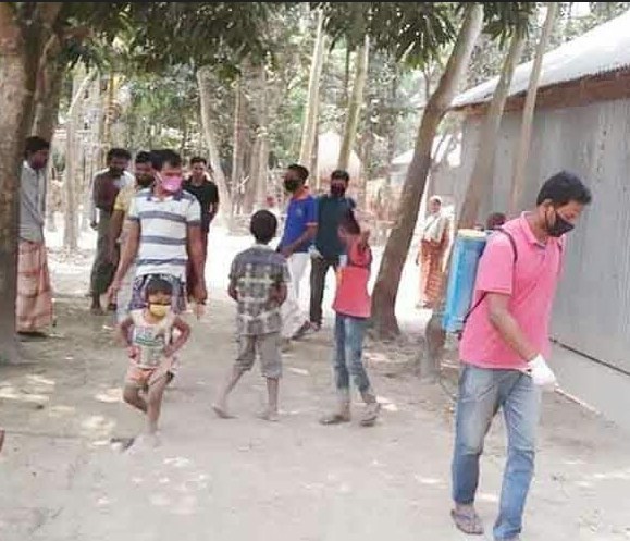 কুড়িগ্রামে ইবি ছাত্রলীগের সভাপতি পলাশের ব্যতিক্রমী কার্যক্রম