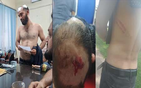 বাসে বেশি ভাড়া নেওয়ার প্রতিবাদ