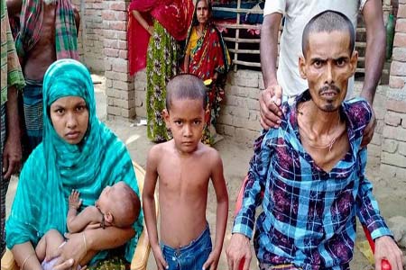 কালীগঞ্জে ক্যান্সারে আক্রান্ত