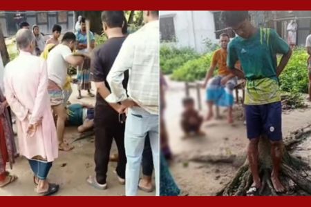 গাছে বেঁধে কিশোরকে নির্যাতন, মায়ের চোখের জলও থামাতে পারেনি নির্যাতনকারীদের
