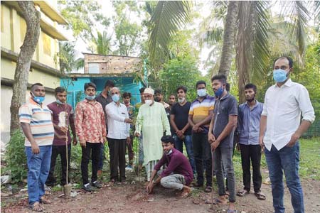 ছাত্রলীগের বৃক্ষরোপণ