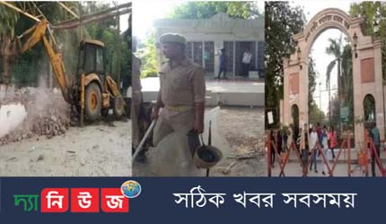 পার্কে অবৈধ মসজিদ