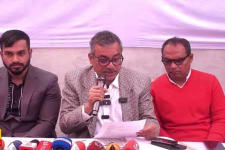 নির্বাচনী ইশতেহার ঘোষণা