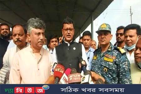 বাংলাবাজার ঘাট পরিদর্শন