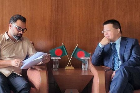 চীনের রাষ্ট্রদূতের সাক্ষাৎ