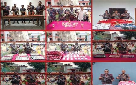 চোরাচালান পণ্যসহ ভারতীয় নাগরিক আটক