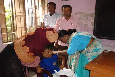 শিশুদের করোনার টিকা প্রদান