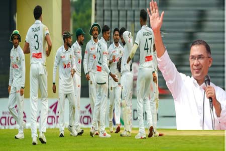 বাংলাদেশ ক্রিকেট দলকে অভিনন্দন প্রধানমন্ত্রীর