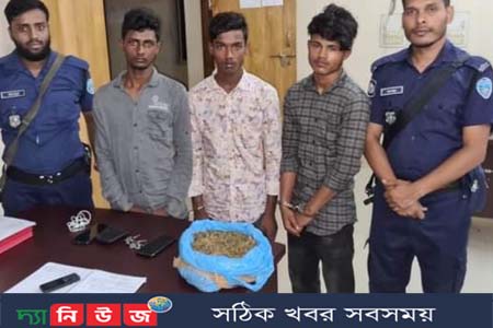 কোম্পানীগঞ্জে ক্রিস্টাল আইচ ও গাঁজাসহ গ্রেপ্তার-৫