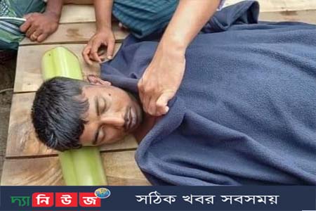বজ্রপাতে এক যুবকের মৃত্যু 